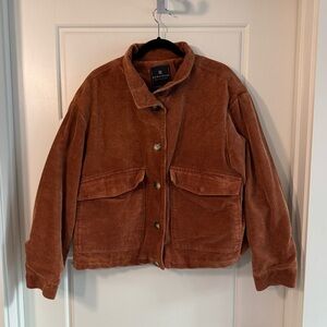 Bagatelle Burnt Orange Corduroy Jacket XL